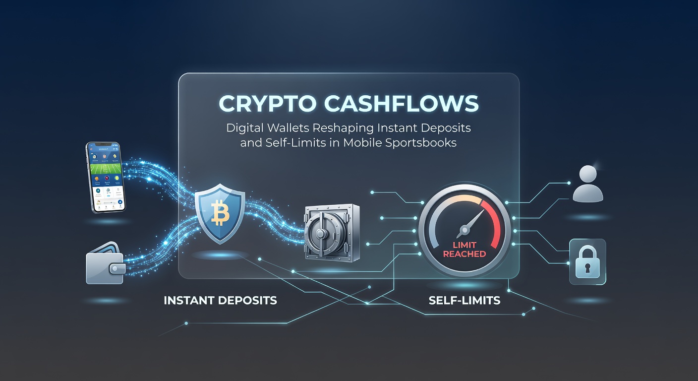 Grafiek met crypto-transactiesnelheden en zelflimiet-curves in een live dealer en sportweddenschap interface op smartphone