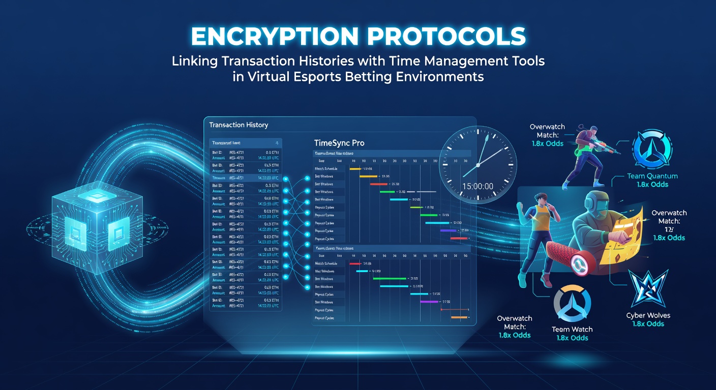 Encryptieprotocollen en tijdmanagementtools in esports betting omgevingen