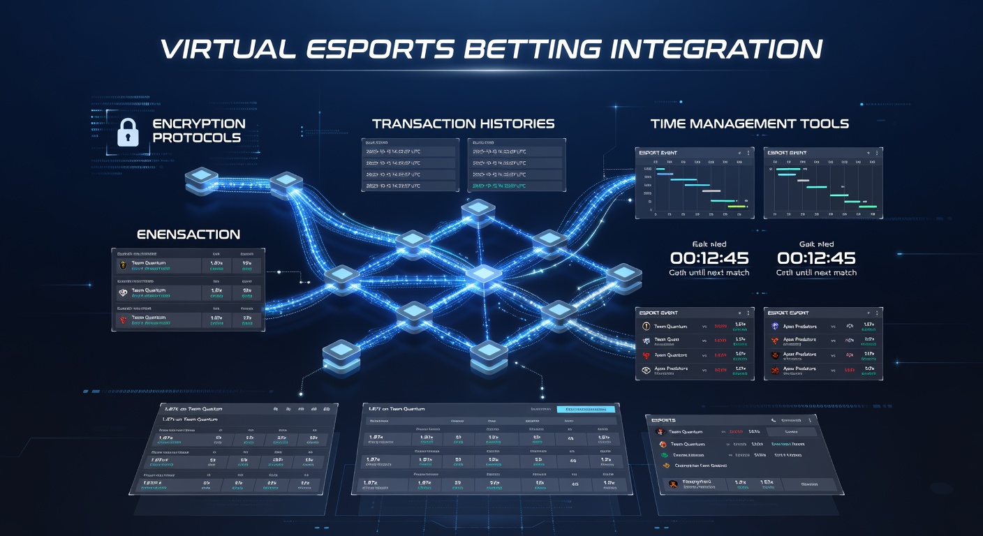 Integratie van encryptie met tijdmanagement in virtuele esports omgevingen