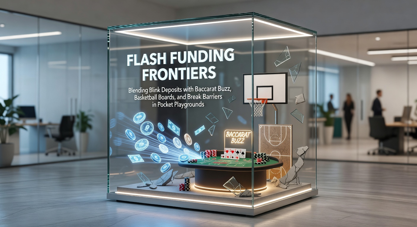 Afbeelding van een mobiel scherm met bliksemsnelle storting en baccarat tafel in actie, omringd door basketbal weddenschappen