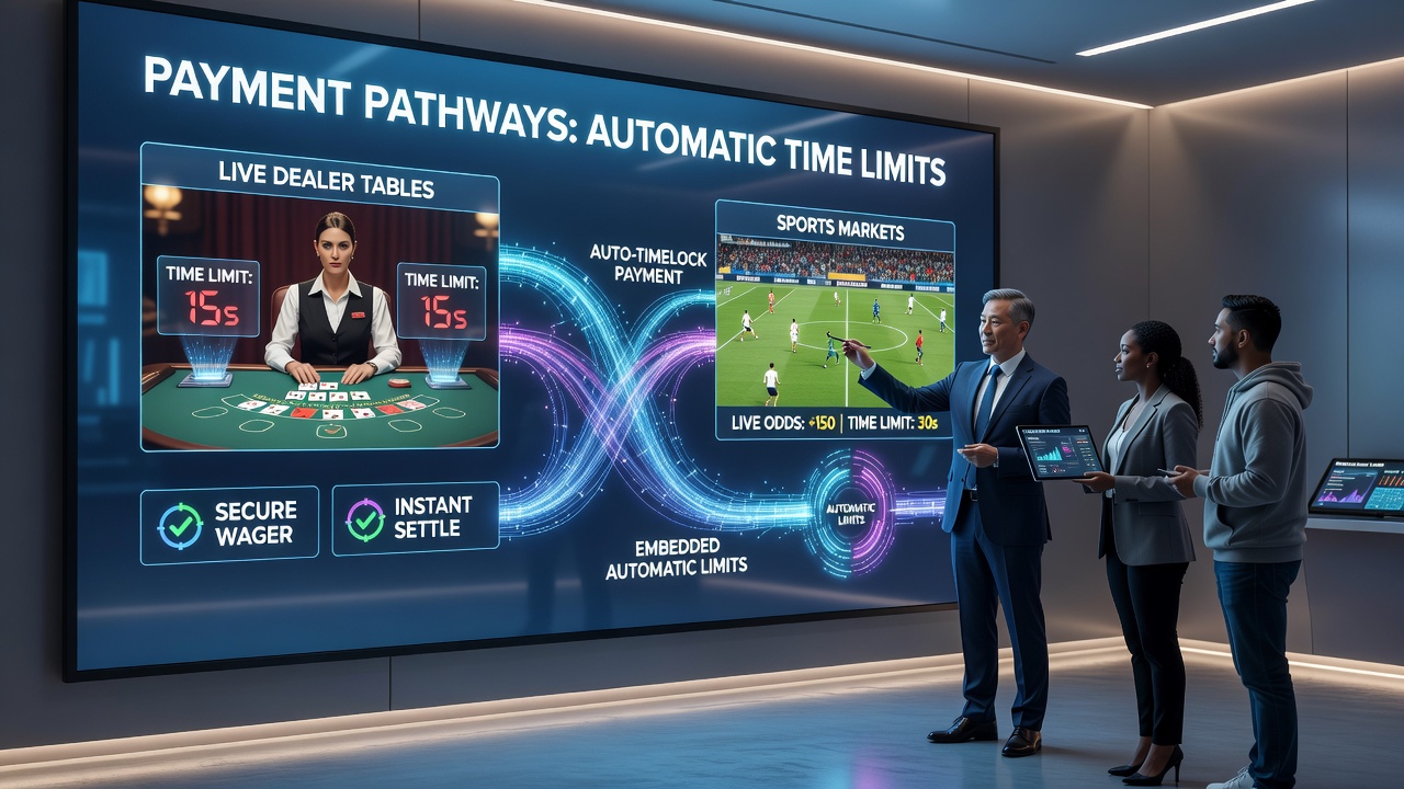 Automatische pauzes in mobiele sportweddenschappen en live casino betalingen