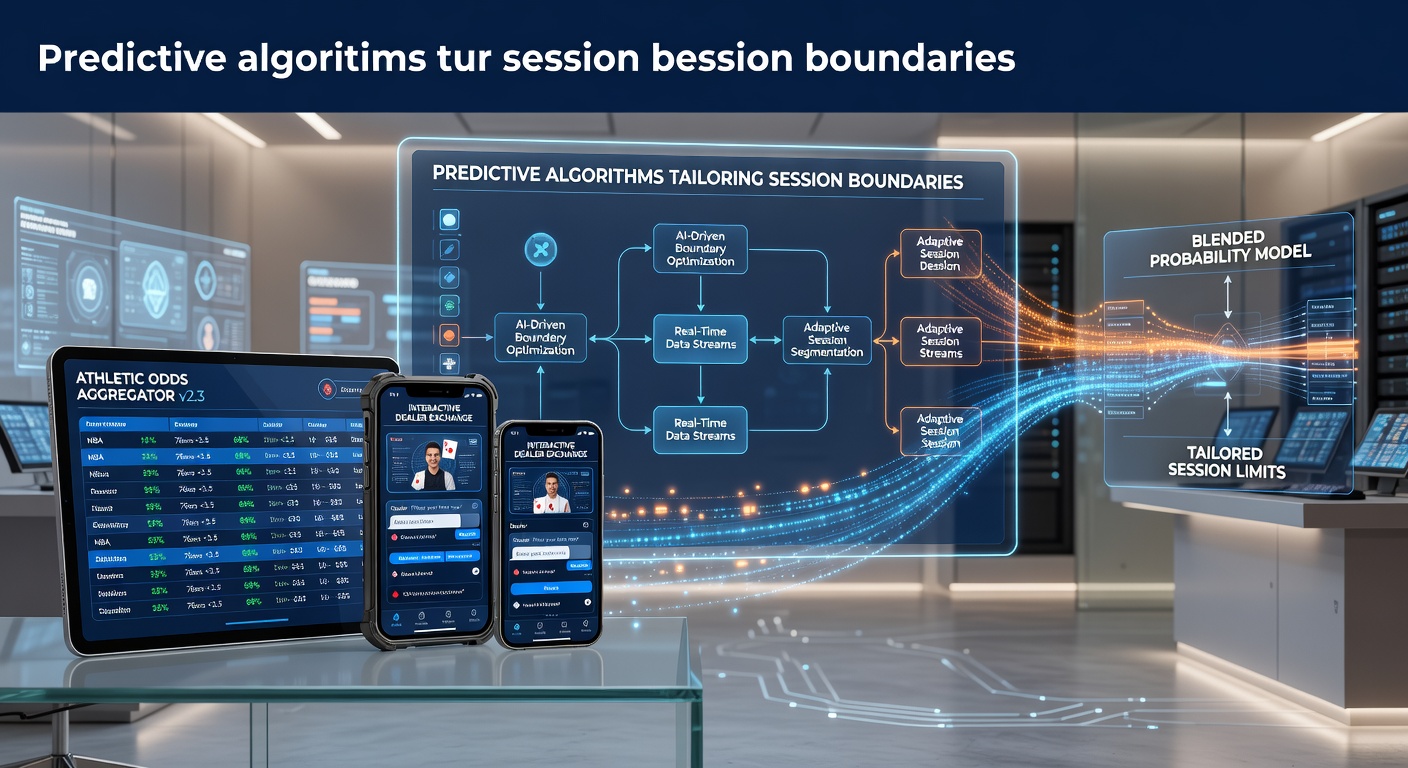 Predictieve algoritmen analyseren data op mobiele apparaten voor sportweddenschappen en live dealers