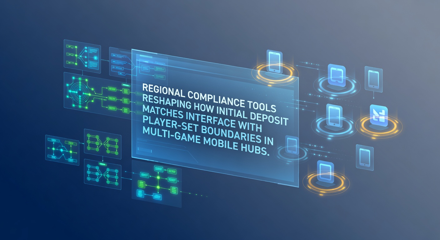 Regionale compliance tools die stortingsmatches en spelersgrenzen verbinden in mobiele multi-game platforms