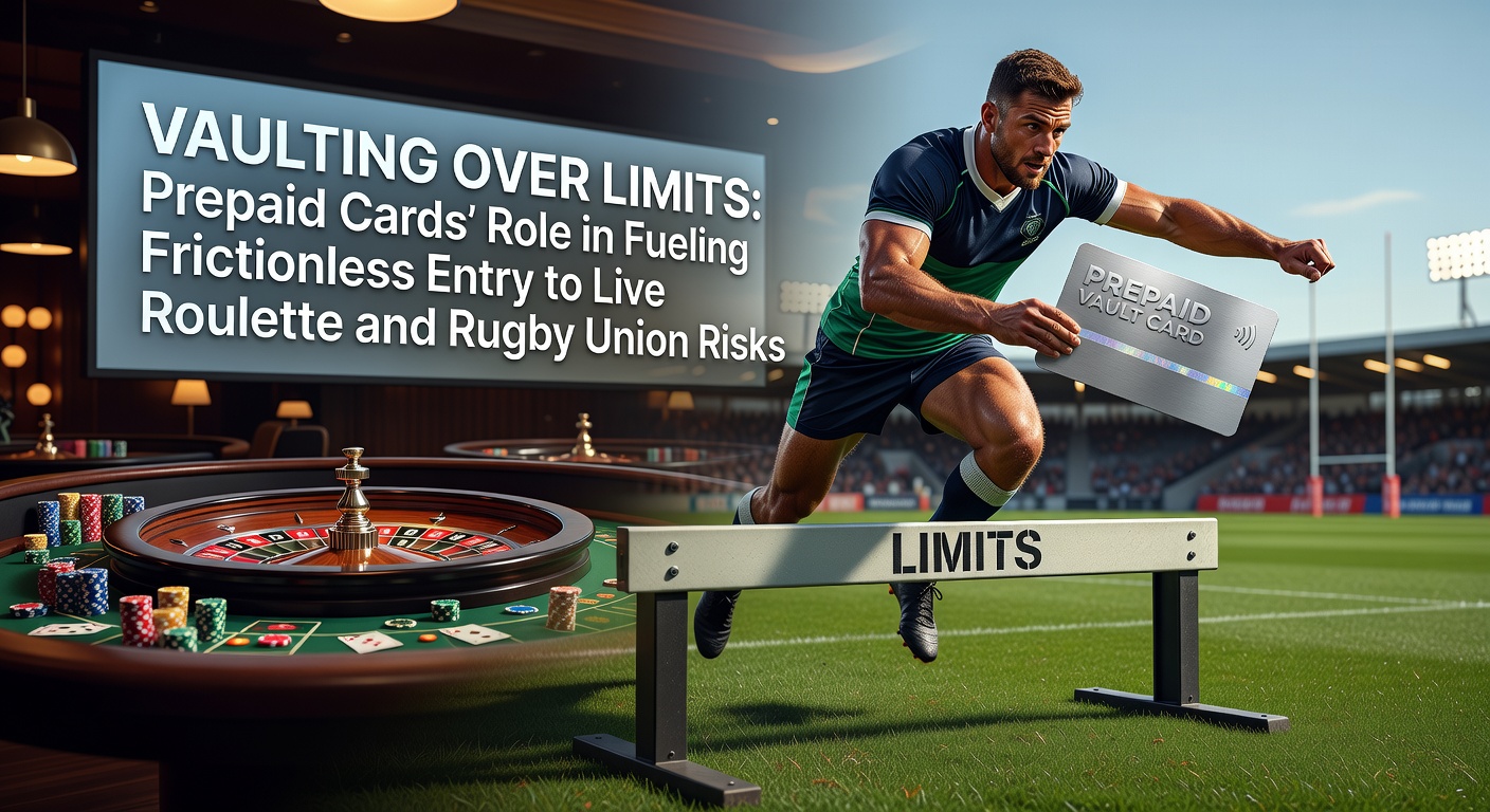 Prepaid kaart transacties die snelle stortingen mogelijk maken voor live roulette sessies en rugby weddenschappen